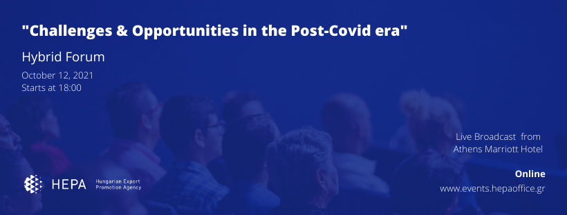 Challenges & Opportunities in the Post-Covid era - ONLINE 